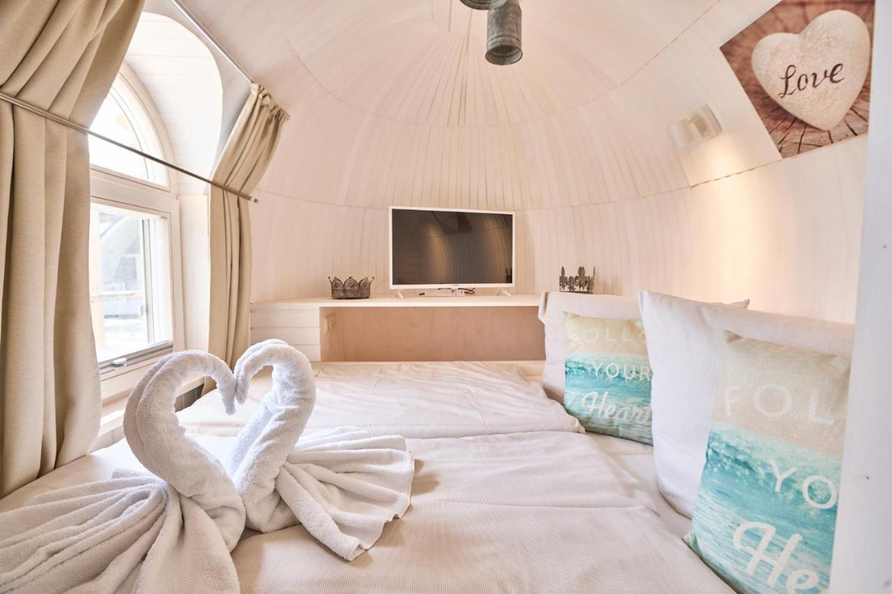 Hotel Lieblingsplatz Parey - Schwimmendes Iglu Exteriér fotografie